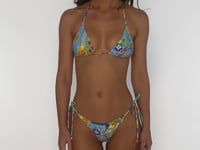 Carregar e reproduzir vídeo no visualizador da Galeria, Video: Luli Fama Haut Top Wavy Ruched Amalfi