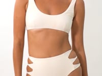 Carregar e reproduzir vídeo no visualizador da Galeria, Video: Rio De Sol Bas Bottom Malibu-Natural Highwaist-Spin