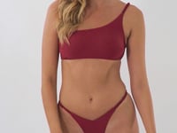 Carregar e reproduzir vídeo no visualizador da Galeria, Video: Rio De Sol Haut Top Touch-Carmim Isadora