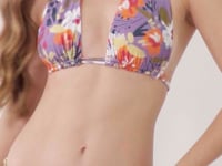 Carregar e reproduzir vídeo no visualizador da Galeria, Video: Rio De Sol Haut Top Garden-Flower Verona