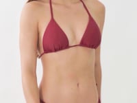 Carregar e reproduzir vídeo no visualizador da Galeria, Video: Rio De Sol Bas Bottom Touch-Carmim Cheeky-Tie