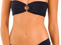 Carregar e reproduzir vídeo no visualizador da Galeria, Video: Rio De Sol Haut Top Malibu-Black Mavi