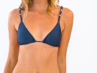 Carregar e reproduzir vídeo no visualizador da Galeria, Video: Rio De Sol Bas Bottom Shimmer-Shark Ibiza-Comfy-Gold