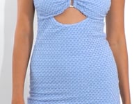 Carregar e reproduzir vídeo no visualizador da Galeria, Video: Rio De Sol Mini Dress Drift-Cianita Sara Dress