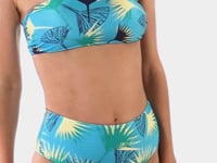 Carregar e reproduzir vídeo no visualizador da Galeria, Video: Rio De Sol Haut Top Flower Geometric Reto