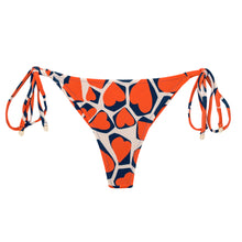 Carregar imagem no visualizador da galeria, Product Front: Rio De Sol Bas Bottom Amore-Red Cheeky-Tie