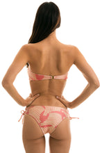 Carregar imagem no visualizador da galeria, Model Back: Rio De Sol Bas Bottom Banana Rose Bandeau