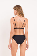 Carregar imagem no visualizador da galeria, Model Back: Rio De Sol Bas Bottom Dots-Black Essential-Comfy