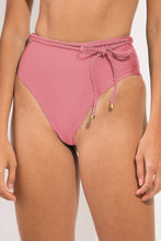 Carregar imagem no visualizador da galeria, Gallery: Rio De Sol Bas Bottom Shimmer-Confetti Belted-High-Waist