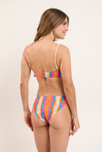 Carregar imagem no visualizador da galeria, Model Back: Rio De Sol Bas Bottom Stripes Essential-Comfy