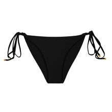 Carregar imagem no visualizador da galeria, Product Front: Rio De Sol Bas Bottom Touch-Black Cheeky-Tie