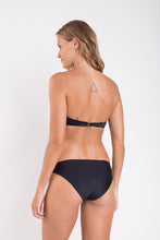 Carregar imagem no visualizador da galeria, Model Back: Rio De Sol Bas Bottom Touch-Black Essential-Comfy