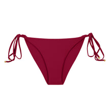 Carregar imagem no visualizador da galeria, Product Front: Rio De Sol Bas Bottom Touch-Carmim Cheeky-Tie
