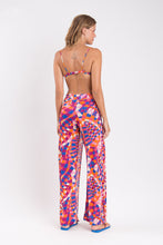 Carregar imagem no visualizador da galeria, Model Back: Rio De Sol Pantalon De Plage Funny Wide Pants