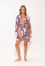 Carregar imagem no visualizador da galeria, Image 04: Rio De Sol Robe De Plage Garden-Flower Kimono
