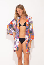 Carregar imagem no visualizador da galeria, Image 06: Rio De Sol Robe De Plage Garden-Flower Kimono