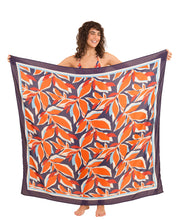 Carregar imagem no visualizador da galeria, Gallery: Rio De Sol Pareo Leaves Canga