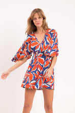 Carregar imagem no visualizador da galeria, Image 04: Rio De Sol Mini Dress Leaves Mini Dress