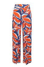Carregar imagem no visualizador da galeria, Product Front: Rio De Sol Pantalon De Plage Leaves Wide Pants