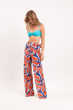 Carregar imagem no visualizador da galeria, Image 04: Rio De Sol Pantalon De Plage Leaves Wide Pants