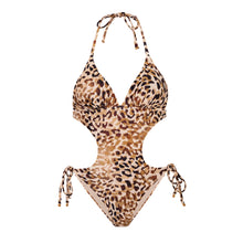 Carregar imagem no visualizador da galeria, Product Front: Rio De Sol Une Pièce Leopard Trikini-Comfy