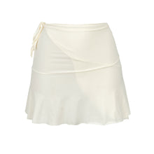 Carregar imagem no visualizador da galeria, Product Front: Rio De Sol Jupe De Page Off-White Mini Skirt