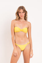Carregar imagem no visualizador da galeria, Image 09: Rio De Sol Ensemble Set Amarelo Bandeau-Crispy Cheeky-Crispy