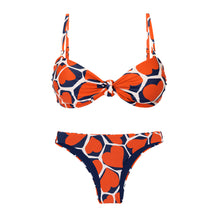 Carregar imagem no visualizador da galeria, Product Front: Rio De Sol Ensemble Set Amore-Red Bandeau-Joy Essential