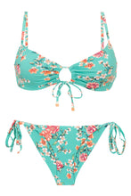 Carregar imagem no visualizador da galeria, Product Front: Rio De Sol Ensemble Set Botanic Mila Cheeky-Tie