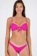 Carregar imagem no visualizador da galeria, Gallery: Rio De Sol Ensemble Set Cotele-Amaranto Balconet-Pushup Lisboa