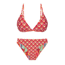 Carregar imagem no visualizador da galeria, Product Front: Rio De Sol Ensemble Set Floral-Scales Tri-Fixo Essential-Comfy