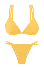 Carregar imagem no visualizador da galeria, Product Front: Rio De Sol Ensemble Set Malibu-Yellow Tri-Duo Rio-Duo