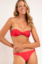 Carregar imagem no visualizador da galeria, Image 05: Rio De Sol Ensemble Set Microfibra-Chic-Red Bandeau-Joy Leblon