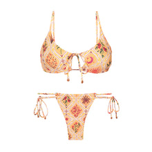 Carregar imagem no visualizador da galeria, Product Front: Rio De Sol Ensemble Set Mosaico Tank-Tie Pipa