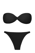 Carregar imagem no visualizador da galeria, Product Front: Rio De Sol Ensemble Set Nero Twist Leblon