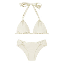 Carregar imagem no visualizador da galeria, Product Front: Rio De Sol Ensemble Set Off-White Mel