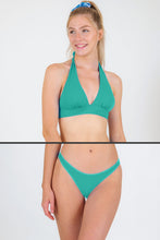 Carregar imagem no visualizador da galeria, Model Front: Rio De Sol Ensemble Set Opal Halter-Cos Essential-Comfy