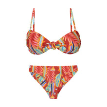Carregar imagem no visualizador da galeria, Product Front: Rio De Sol Ensemble Set Sea-Bloom Bandeau-Joy Nice
