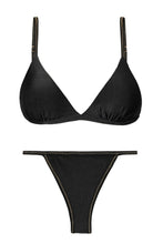 Carregar imagem no visualizador da galeria, Product Front: Rio De Sol Ensemble Set Shimmer-Black Tri-Fixo California