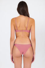 Carregar imagem no visualizador da galeria, Model Back: Rio De Sol Ensemble Set Shimmer-Confetti Bandeau-Knot Essential