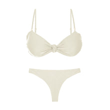 Carregar imagem no visualizador da galeria, Product Front: Rio De Sol Ensemble Set Touch-Natural Bandeau-Joy Mia