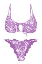 Carregar imagem no visualizador da galeria, Product Front: Rio De Sol Ensemble Set Trail-Purple Tank-Tie Ipanema