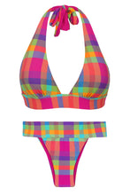 Carregar imagem no visualizador da galeria, Product Front: Rio De Sol Ensemble Set Tulip-Garden Halter-Cos Rio-Cos