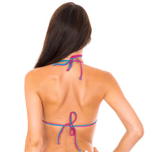 Carregar imagem no visualizador da galeria, Model Back: Rio De Sol Haut Soutien Dalia Rosada
