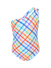 Carregar imagem no visualizador da galeria, Product Front: Rio De Sol Une Pièce Fille Square Santorini-Kids
