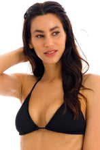 Carregar imagem no visualizador da galeria, Gallery: Rio De Sol Haut Top Cotele-Preto Tri-Inv