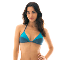 Carregar imagem no visualizador da galeria, Gallery: Rio De Sol Haut Top Galaxia Recorte Tri