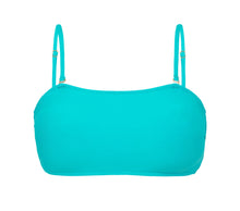 Carregar imagem no visualizador da galeria, Product Front: Rio De Sol Haut Top Jade Bandeau-Reto