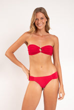 Carregar imagem no visualizador da galeria, Model Front: Rio De Sol Haut Top Malibu-Malagueta Mavi