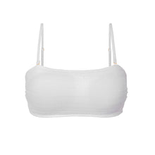 Carregar imagem no visualizador da galeria, Product Front: Rio De Sol Haut Top Memphis-White Bandeau-Reto